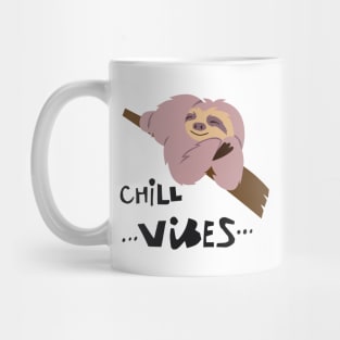 Lazy sloth chill vibes Mug